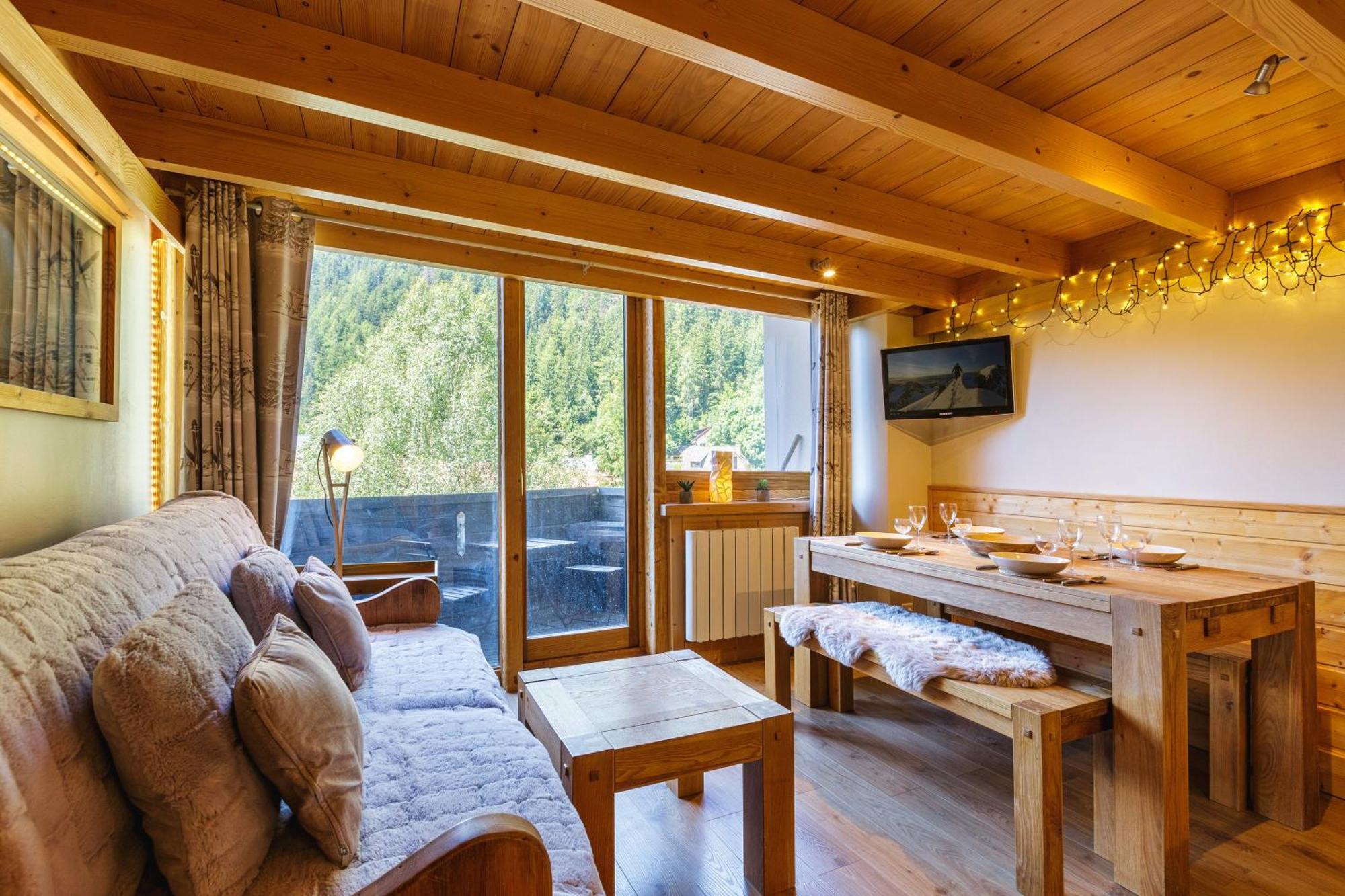 Residence Grand Roc - Campanules 202 - Happy Rentals Шамони Экстерьер фото
