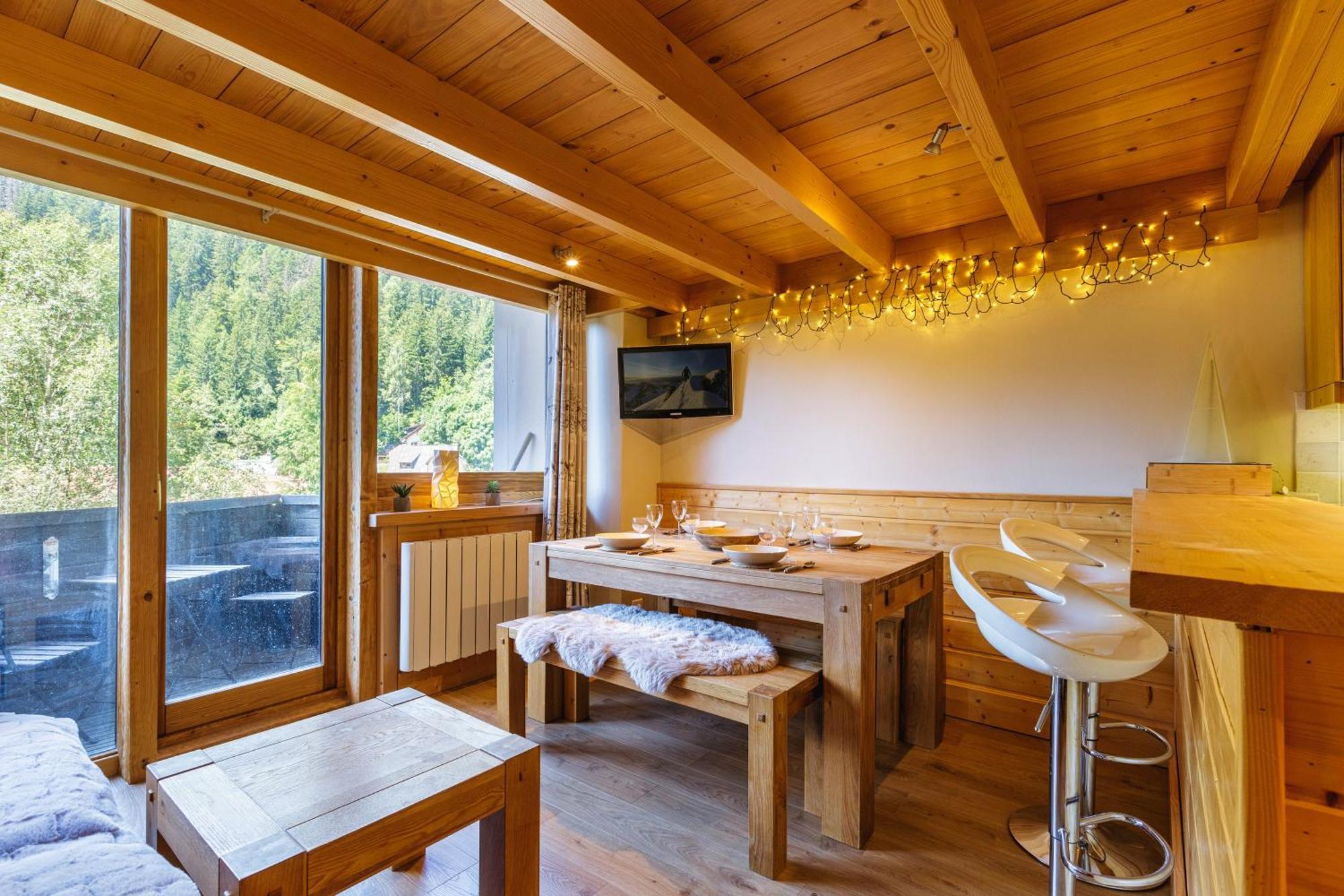 Residence Grand Roc - Campanules 202 - Happy Rentals Шамони Экстерьер фото