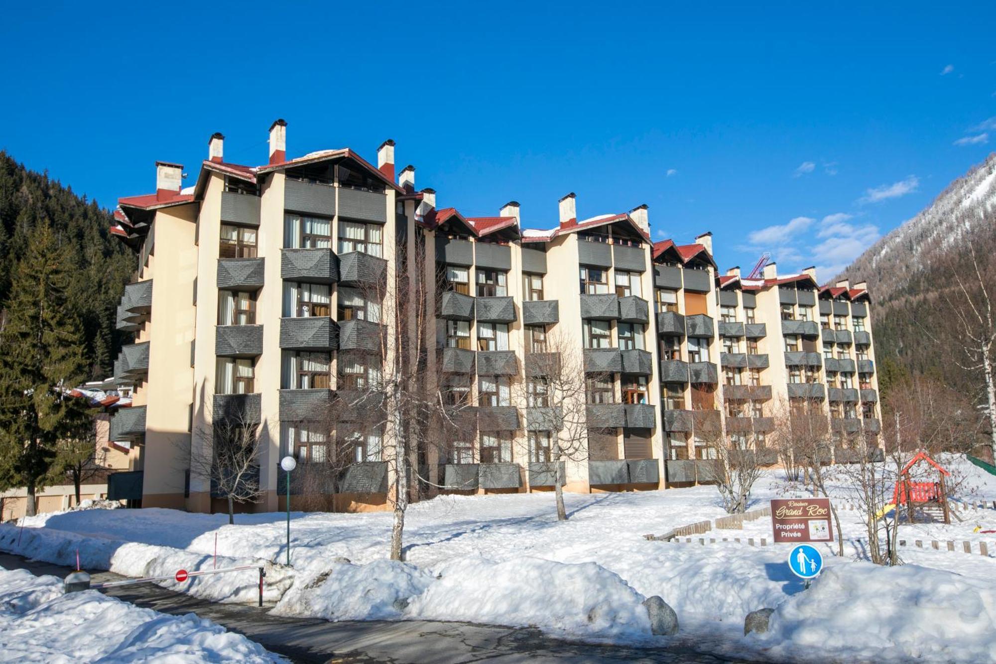 Residence Grand Roc - Campanules 202 - Happy Rentals Шамони Экстерьер фото